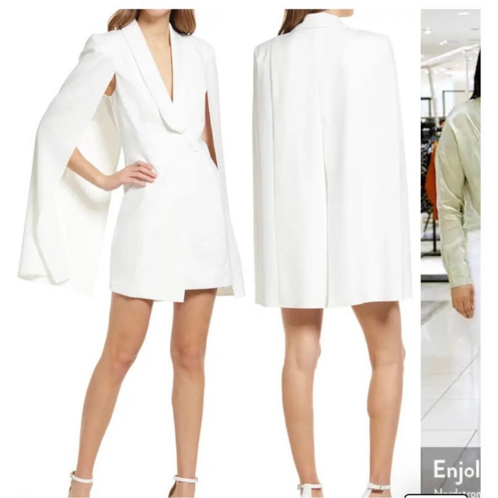 Katie May Boss Lady Cape Minidress size small